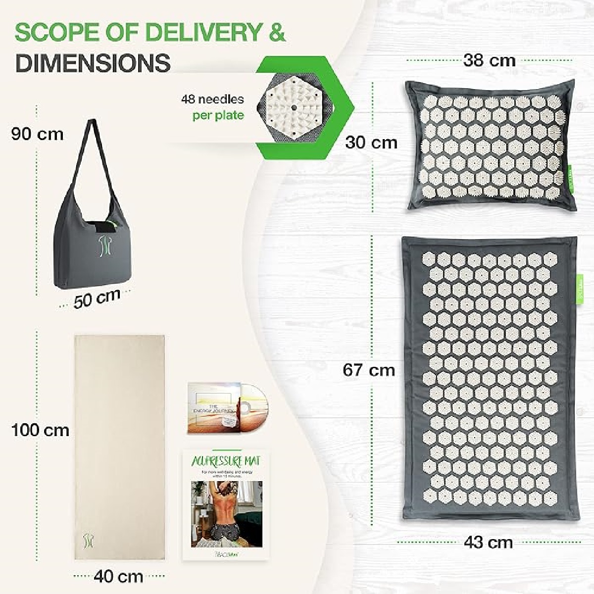 Akupresszúrás matrac szett - Image 3