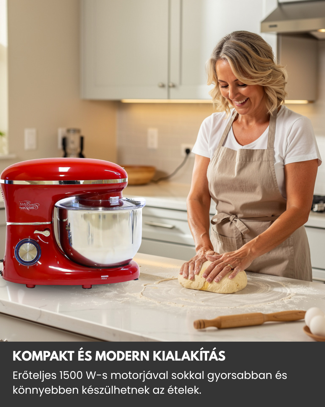 Konyhai robotgép - piros - Image 2