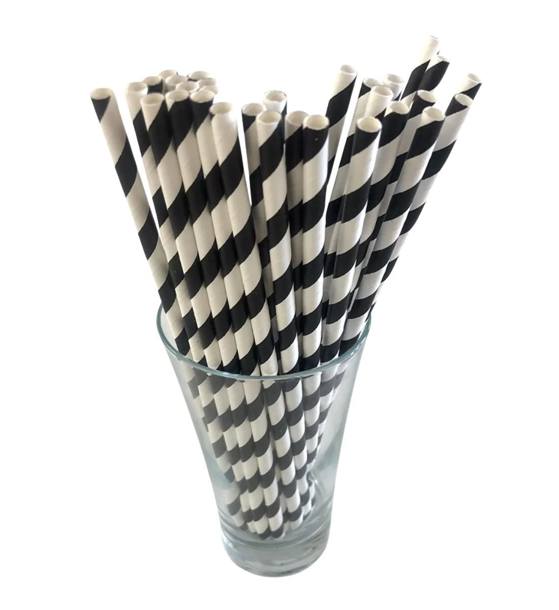 Papír szívószál színes 6 mm átmérővel praktikus használatra