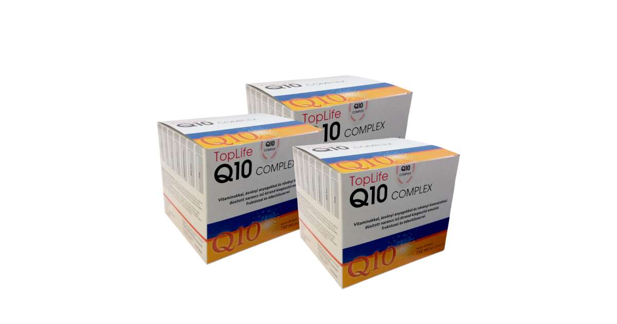 Q10 Top Life ivókúra - 3 havi adag - Image 2