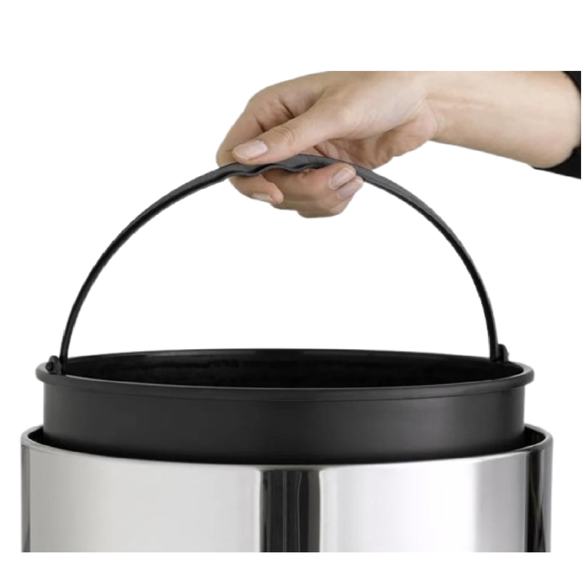 Rozsdamentes automata szemetes, 30 liter - Image 2