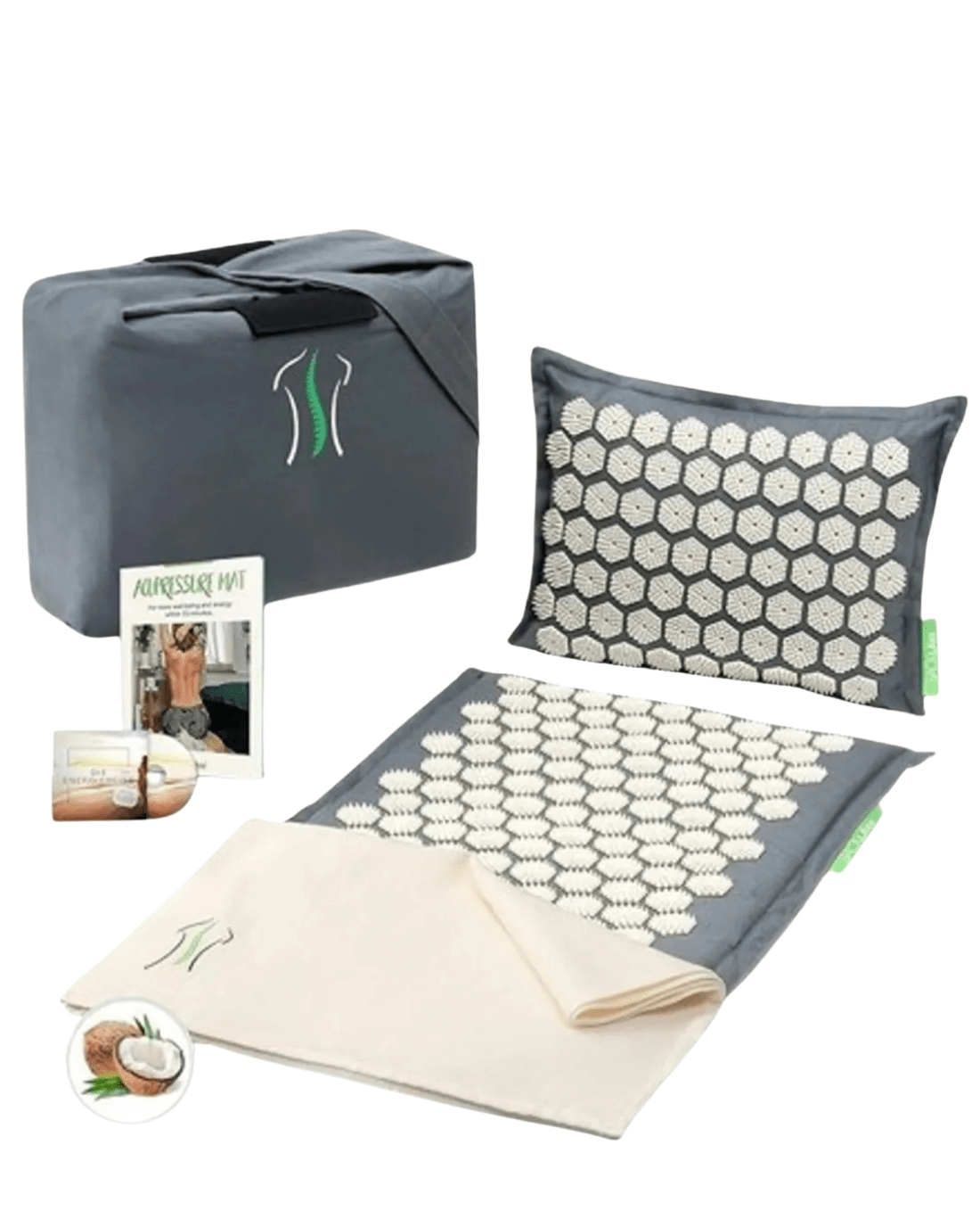 Akupresszúrás matrac és párna szett stresszoldásra és fájdalomcsillapításra