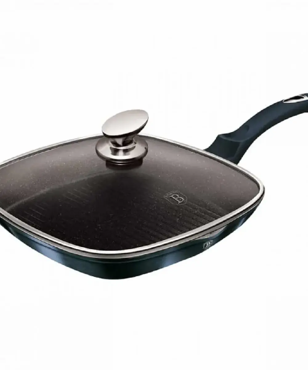 Berlinger Haus grill serpenyő fedővel -kék