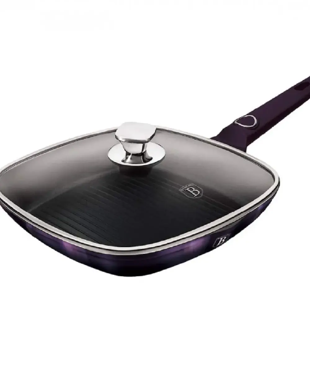 Berlinger Haus grill serpenyő fedővel -lila