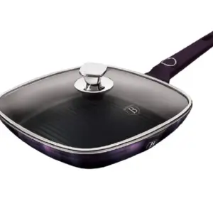 Berlinger Haus grill serpenyő fedővel -lila