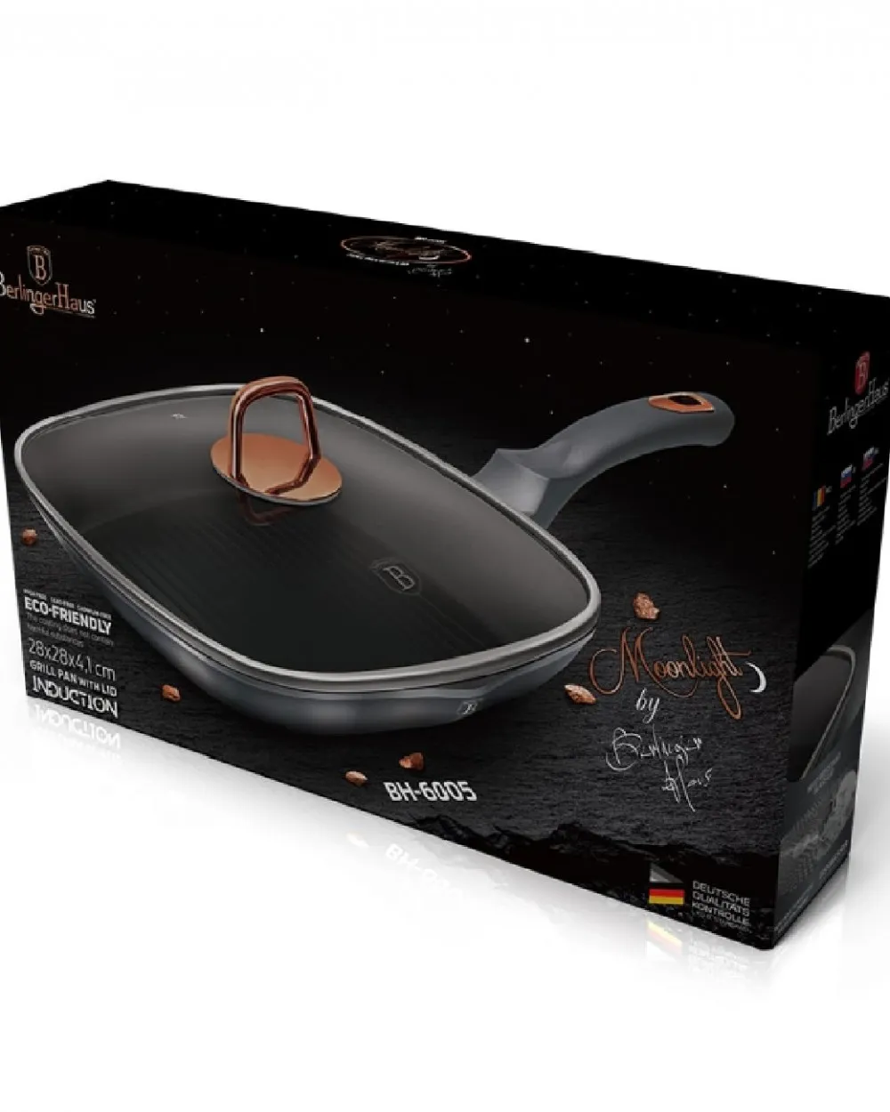 Berlinger Haus grill serpenyő fedővel - szürke - Image 2