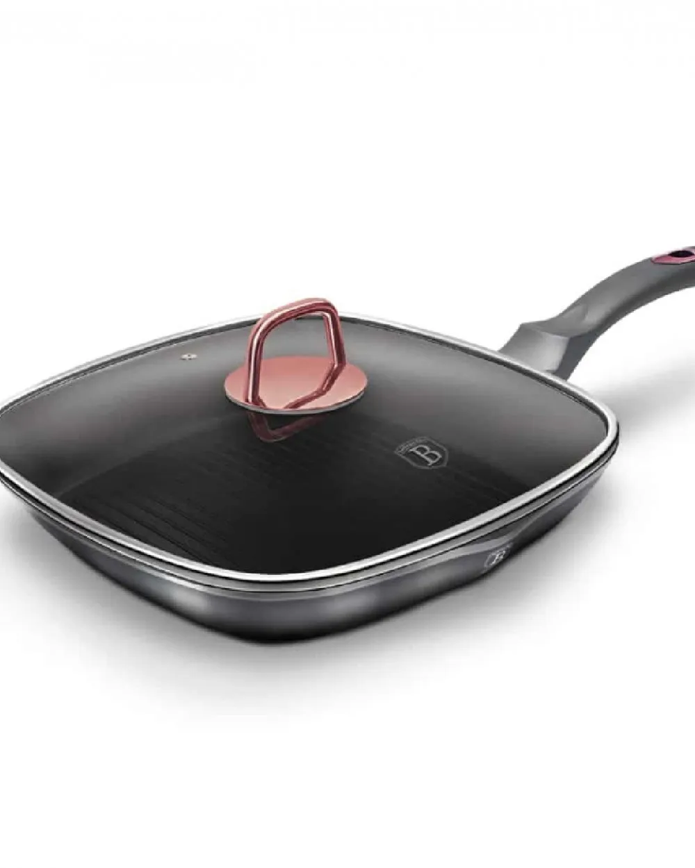 Berlinger Haus grill serpenyő fedővel - szürke