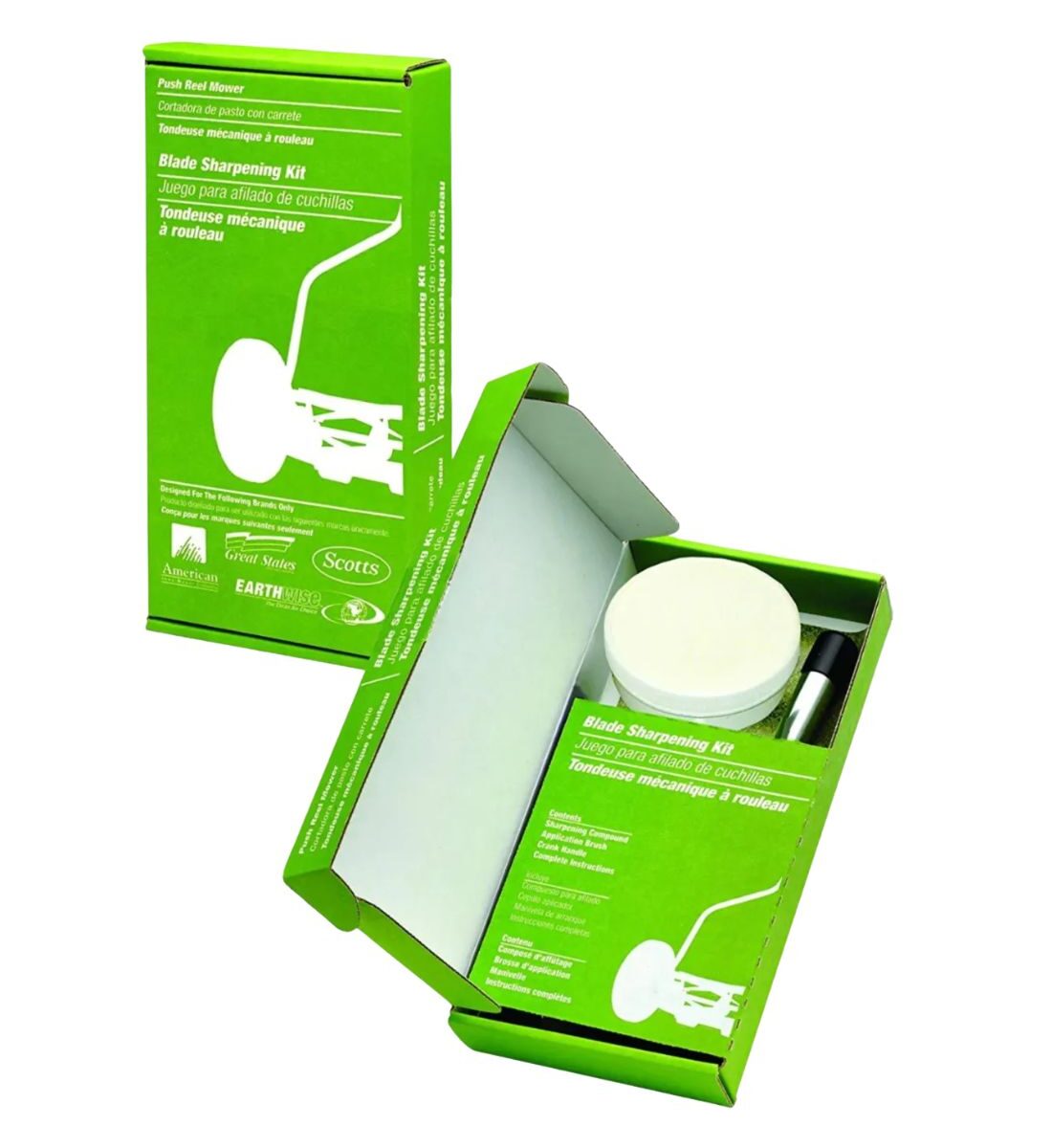 Earthwise fűnyíró élező szett pengék gyors élezéséhez
