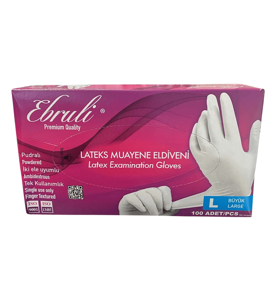 Latex púderes kesztyű – egyszer használatos védelem