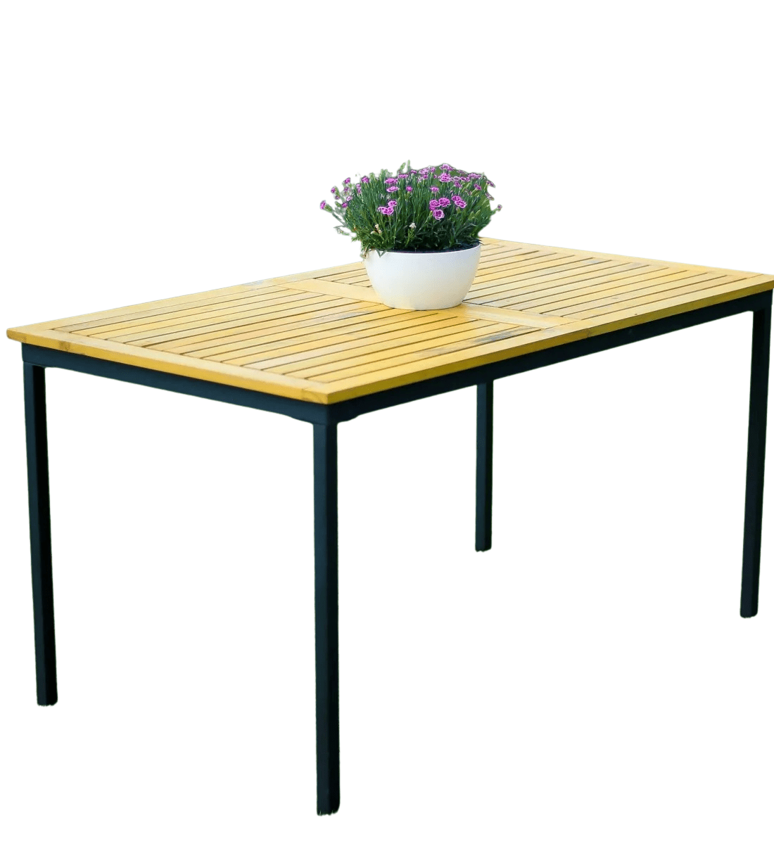 Kerti fa asztal kültéri használatra