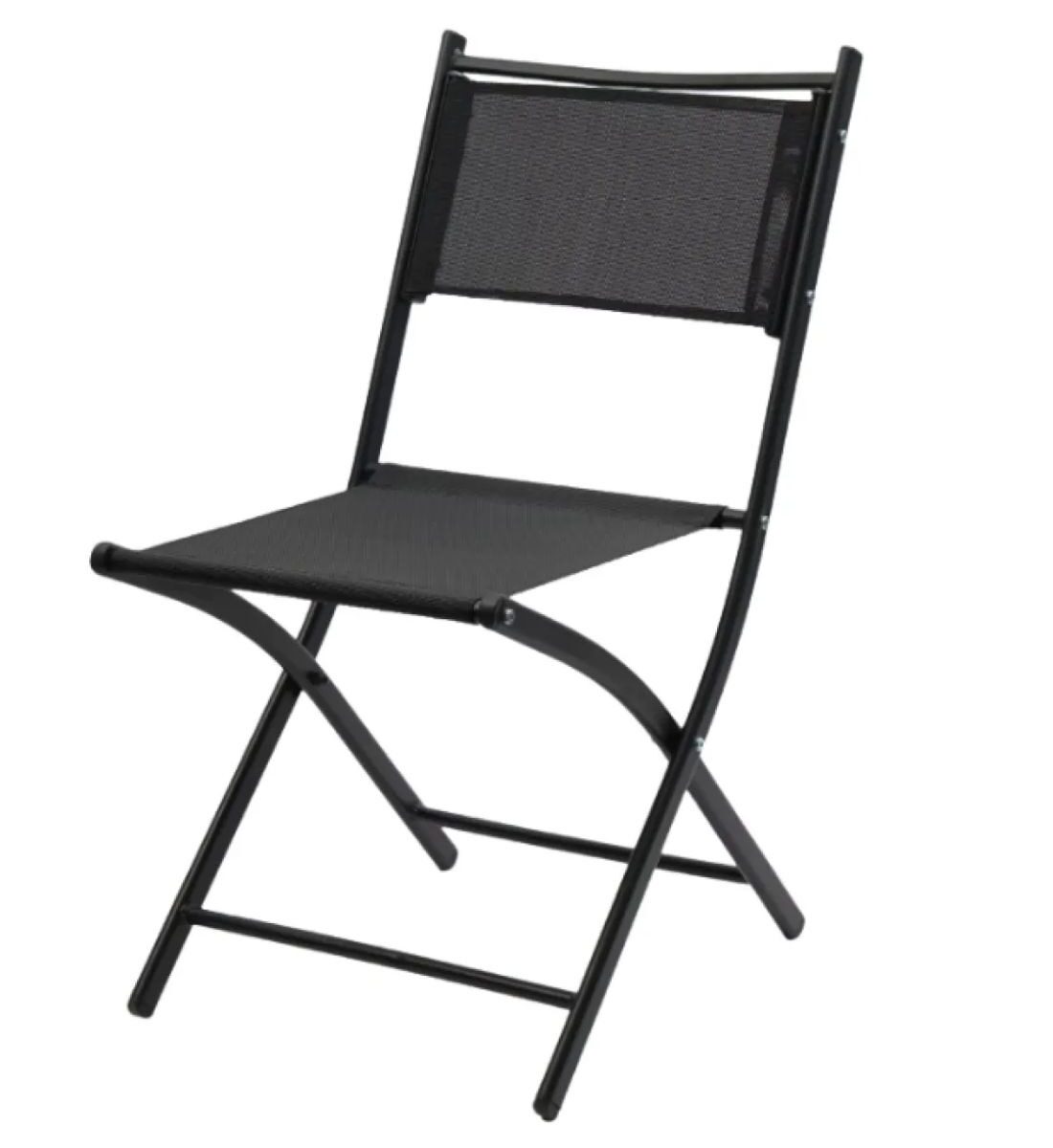 Fekete kerti szék strapabíró polipropilén anyagból