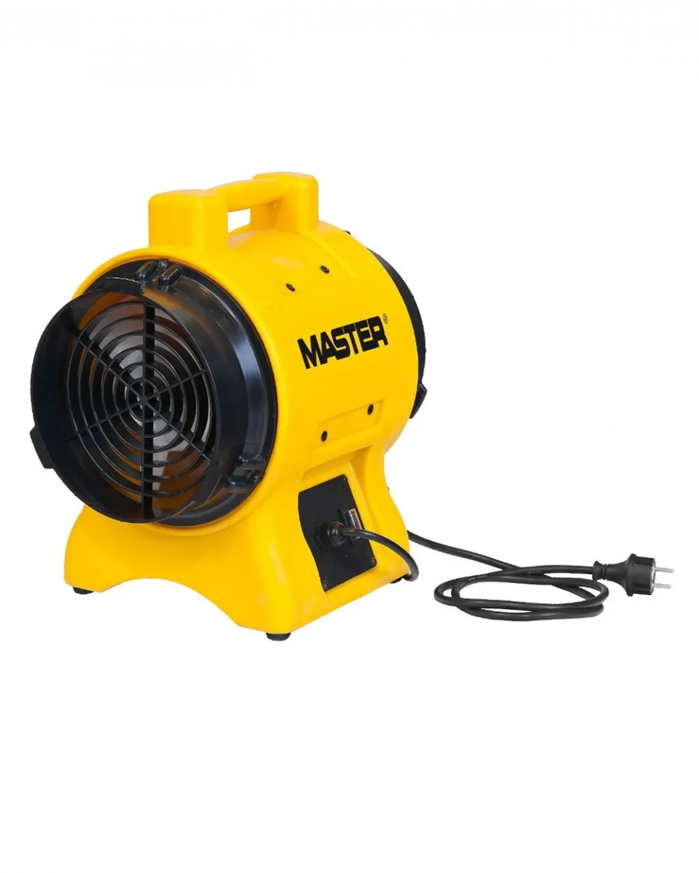 Master BL 4800 professzionális padlóventilátor légvezetőcső csatlakozással, 200mm