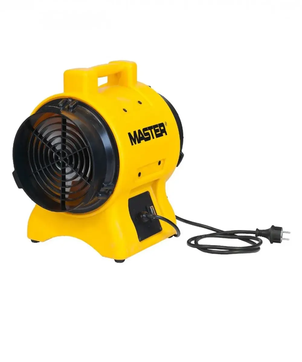 Master BL 6800 professzionális padlóventilátor légvezetőcső csatlakozással