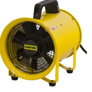 Master BLM 6800 fém padlóventilátor légvezetőcső csatlakozással