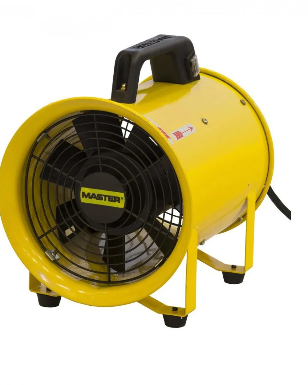 Master BLM 6800 fém padlóventilátor légvezetőcső csatlakozással