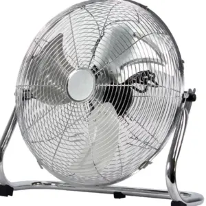 Padlóventilátor króm, 45 cm