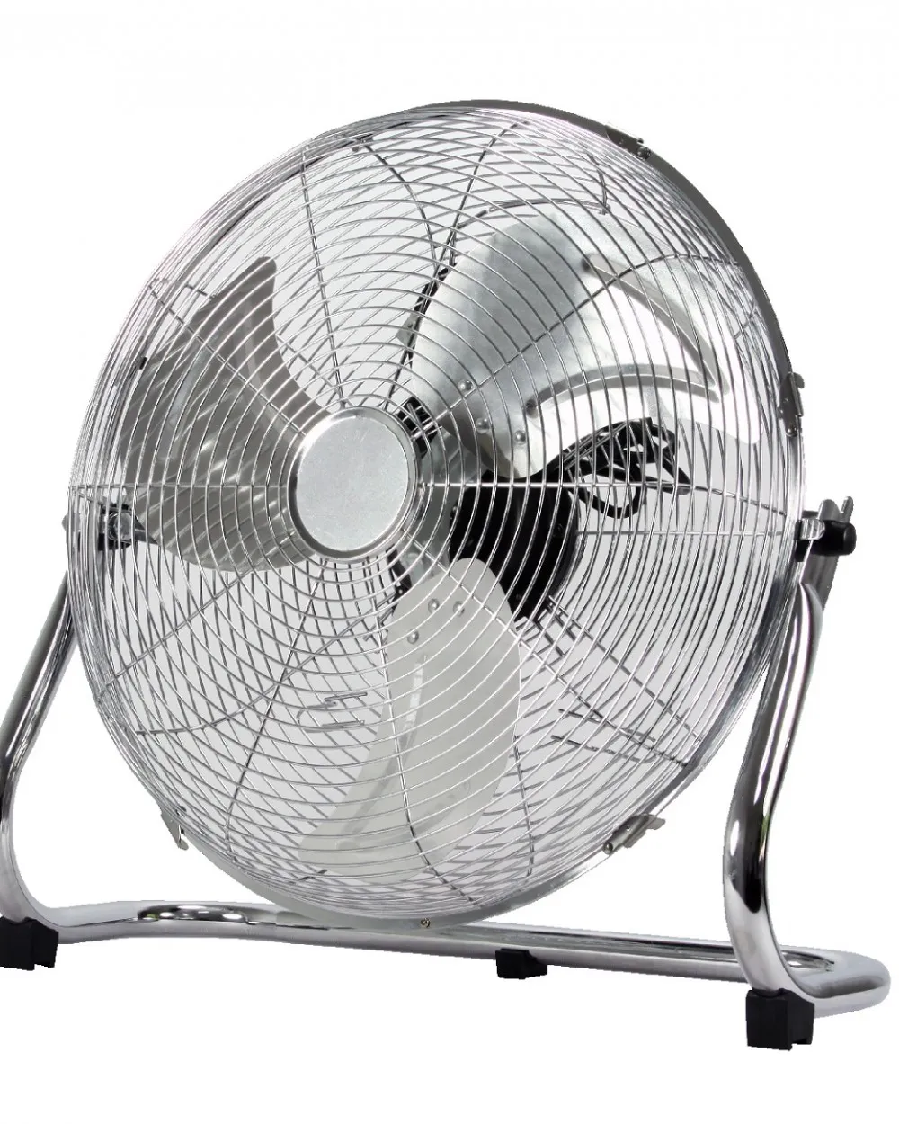 Padlóventilátor króm, 45 cm