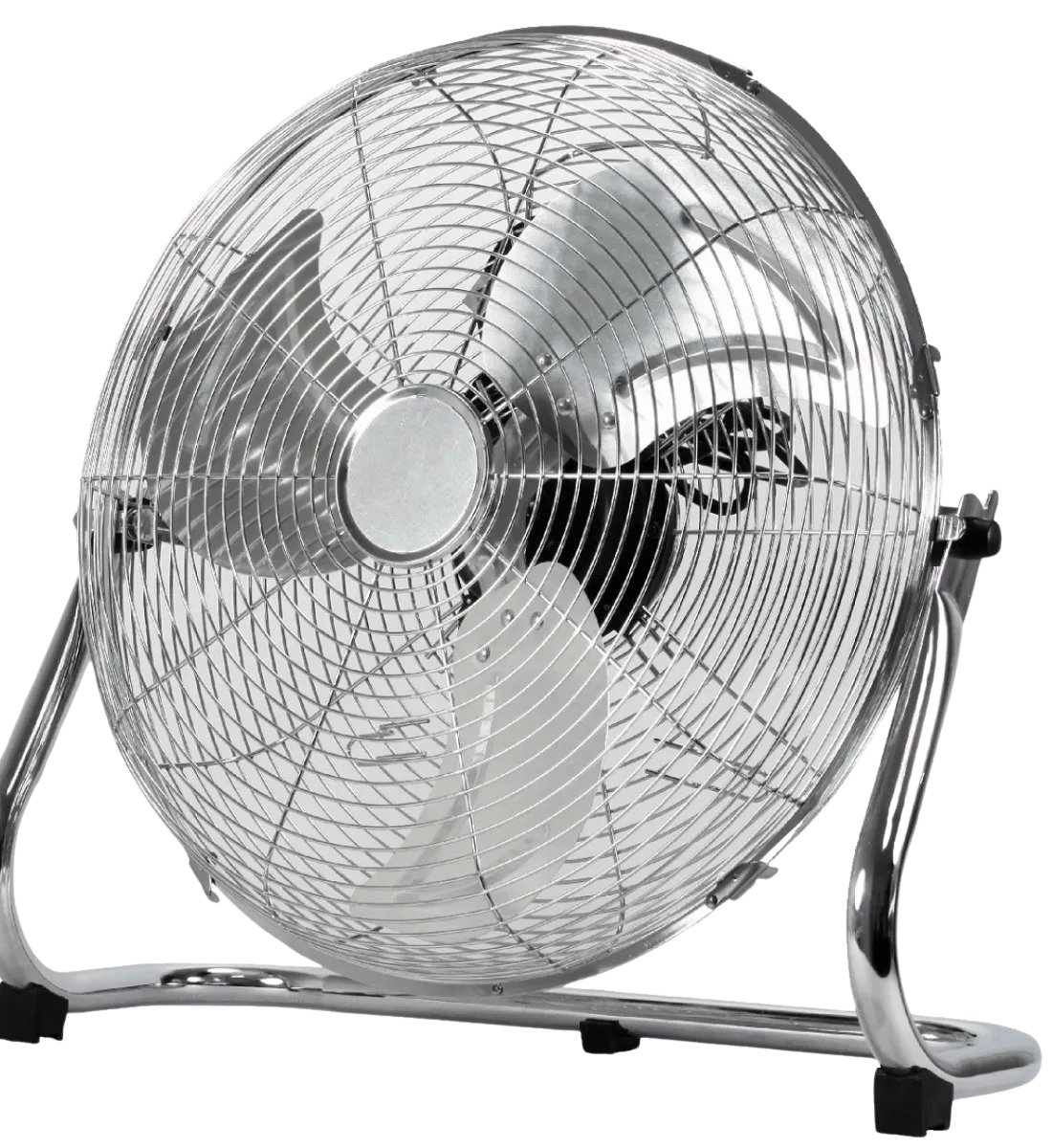 Padlóventilátor 45 cm króm állítható sebesség