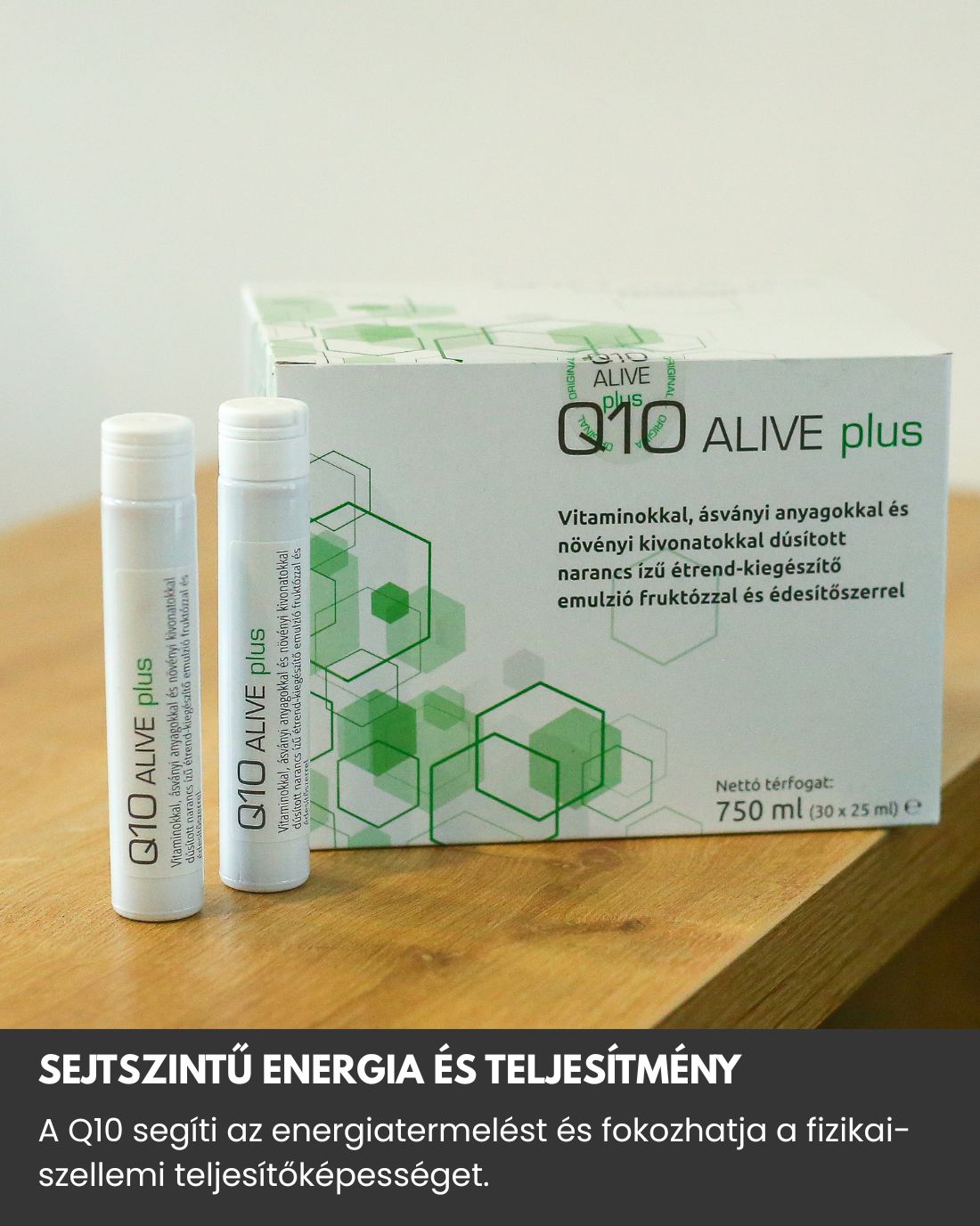 Q10 alive plus ivókúra (1 havi adag) - Image 2