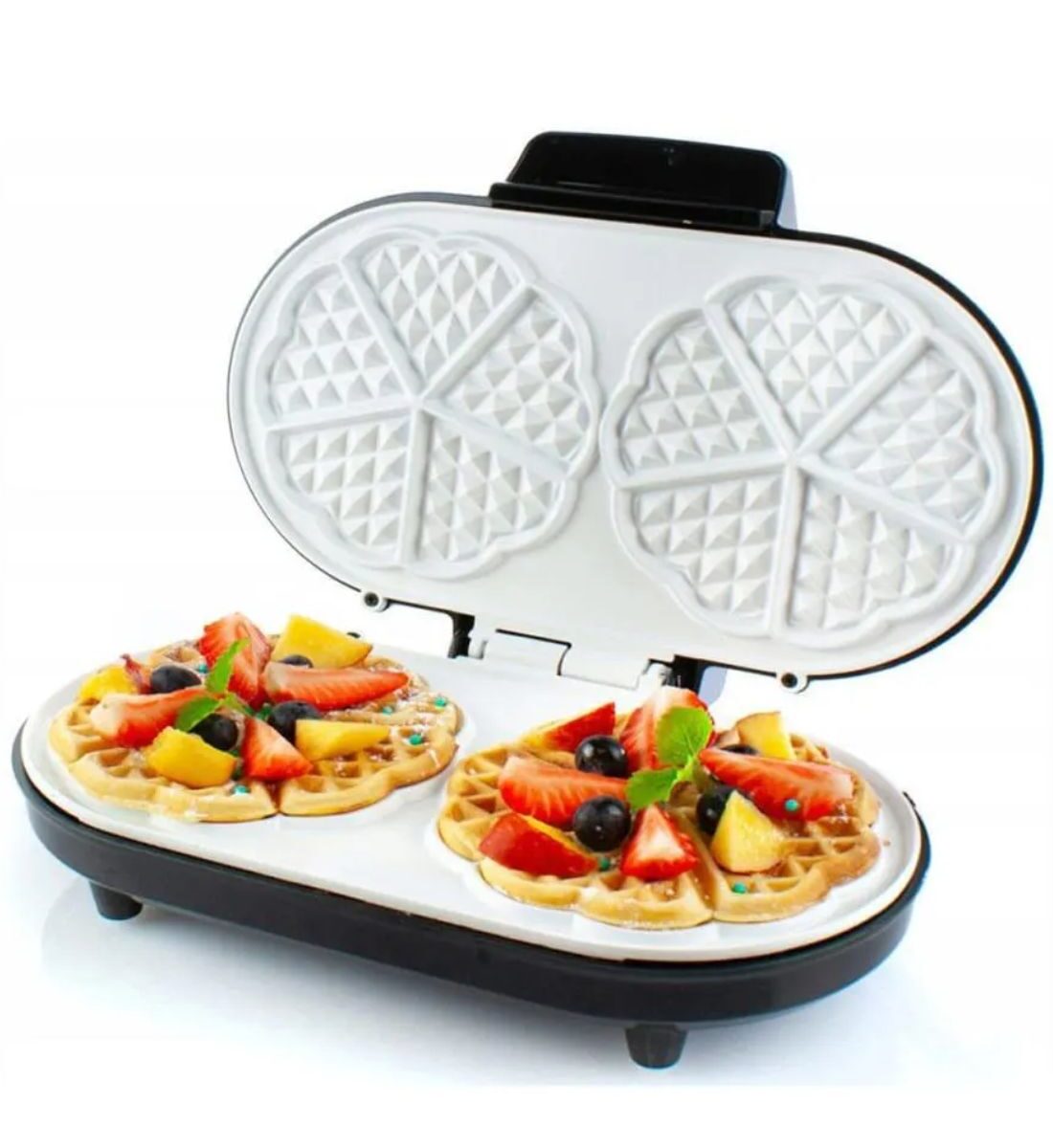 Dupla gofrisütő gyors és egyenletes sütés